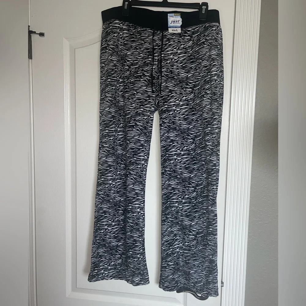 Women Just Bottoms Comfy Pants Zebra - Picture 6 of 11